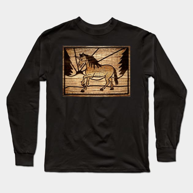 Blocked Unicorn Long Sleeve T-Shirt by Thatssounicorny